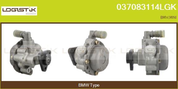 LGK 037083114LGK - Hydraulic Pump, steering system autospares.lv