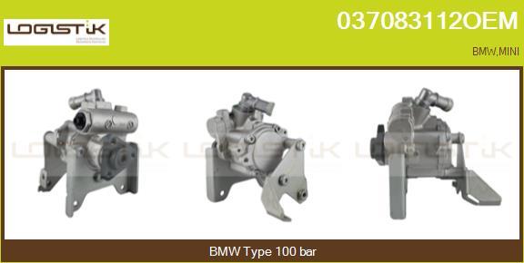 LGK 037083112OEM - Hydraulic Pump, steering system autospares.lv