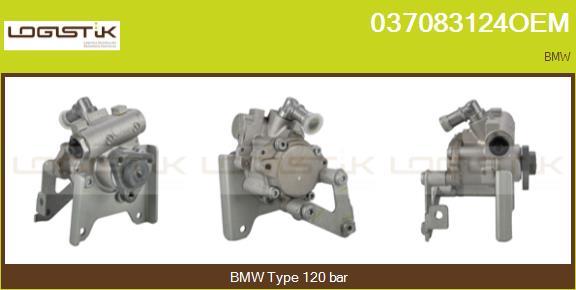 LGK 037083124OEM - Hydraulic Pump, steering system autospares.lv