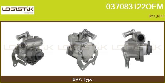 LGK 037083122OEM - Hydraulic Pump, steering system autospares.lv