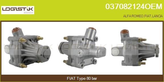 LGK 037082124OEM - Hydraulic Pump, steering system autospares.lv