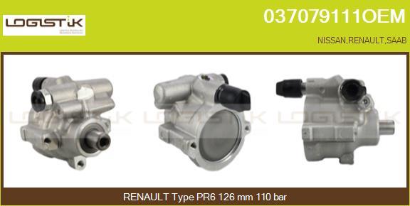 LGK 037079111OEM - Hydraulic Pump, steering system autospares.lv