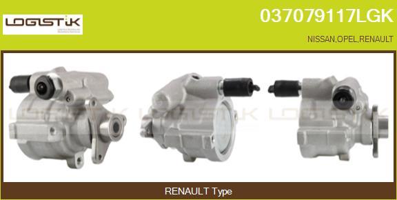 LGK 037079117LGK - Hydraulic Pump, steering system autospares.lv