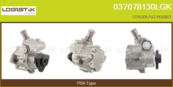 LGK 037078130LGK - Hydraulic Pump, steering system autospares.lv