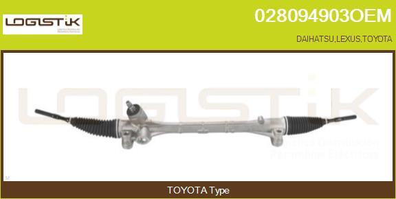 LGK 028094903OEM - Steering Gear autospares.lv