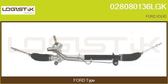 LGK 028080136LGK - Steering Gear autospares.lv