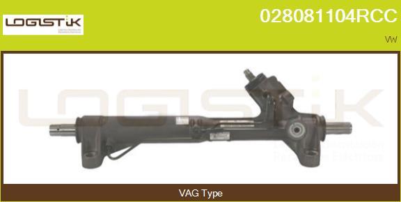 LGK 028081104RCC - Steering Gear autospares.lv