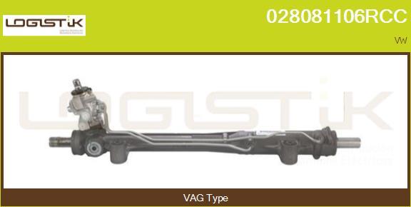 LGK 028081106RCC - Steering Gear autospares.lv