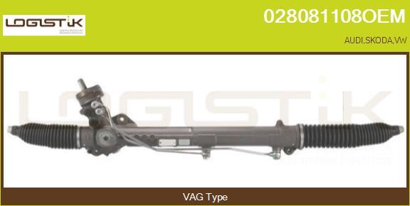 LGK 028081108OEM - Steering Gear autospares.lv