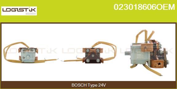 LGK 023018606OEM - Relay, starter autospares.lv