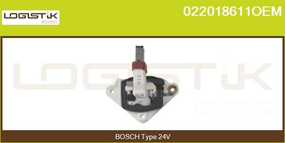 LGK 022018611OEM - Voltage regulator, alternator autospares.lv