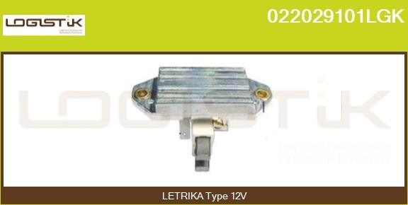 LGK 022029101LGK - Voltage regulator, alternator autospares.lv