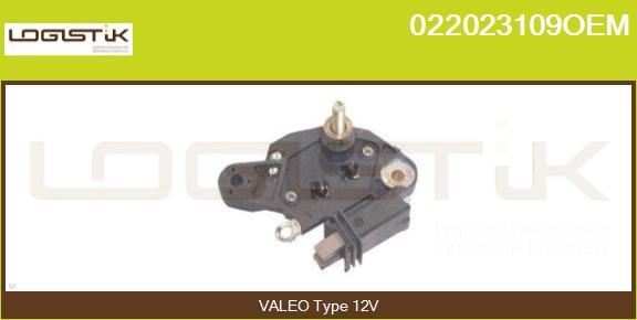 LGK 022023109OEM - Voltage regulator, alternator autospares.lv