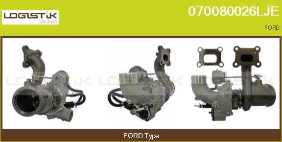 LGK 070080026LJE - Charger, charging system autospares.lv