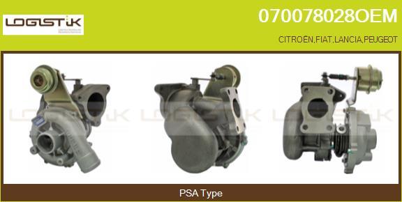 LGK 070078028OEM - Charger, charging system autospares.lv