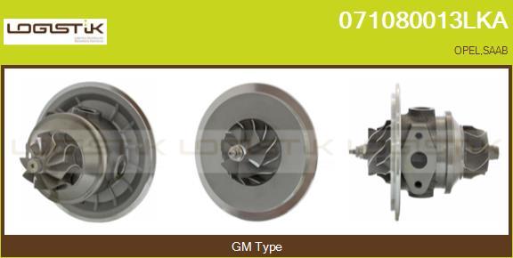 LGK 071080013LKA - CHRA Cartridge, charger autospares.lv