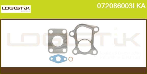 LGK 072086003LKA - Mounting Kit, charger autospares.lv