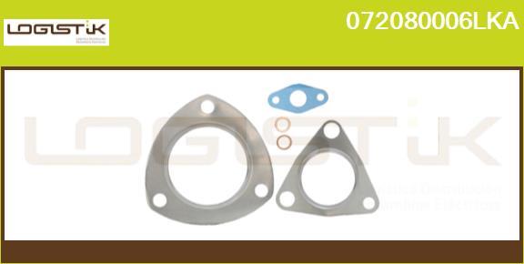 LGK 072080006LKA - Mounting Kit, charger autospares.lv