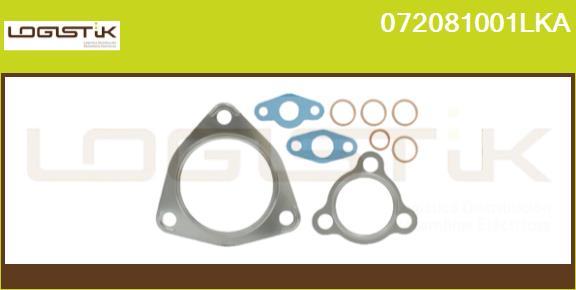 LGK 072081001LKA - Mounting Kit, charger autospares.lv