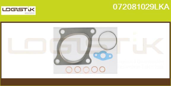 LGK 072081029LKA - Mounting Kit, charger autospares.lv