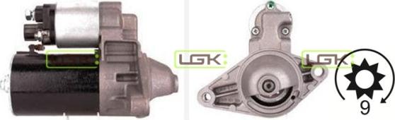 LGK 335955 - Starter autospares.lv