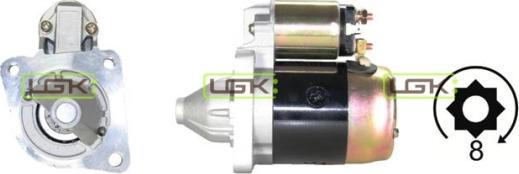 LGK 335490 - Starter autospares.lv