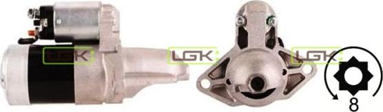 LGK 335472 - Starter autospares.lv