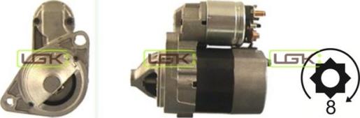 LGK 335866 - Starter autospares.lv