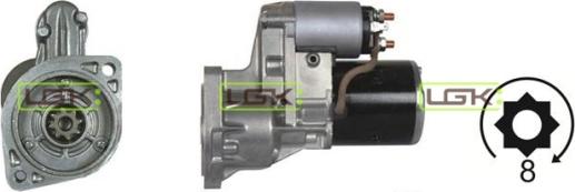 LGK 335363 - Starter autospares.lv