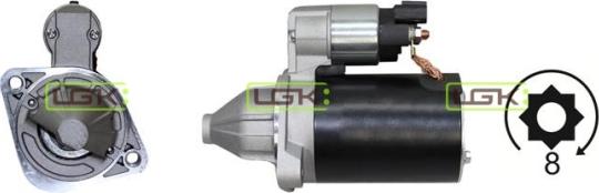 LGK 336091 - Starter autospares.lv