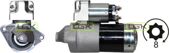 LGK 336003 - Starter autospares.lv