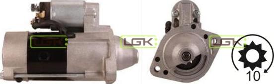 LGK 336077 - Starter autospares.lv