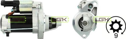 LGK 336143 - Starter autospares.lv