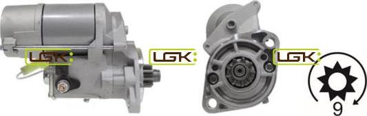 LGK 336119 - Starter autospares.lv