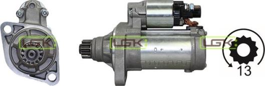 LGK 336138 - Starter autospares.lv