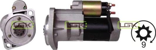 LGK 336247 - Starter autospares.lv