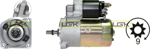 LGK 330449 - Starter autospares.lv