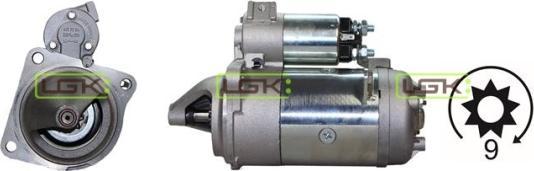 LGK 330441 - Starter autospares.lv