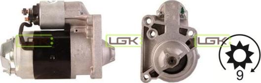 LGK 330462 - Starter autospares.lv