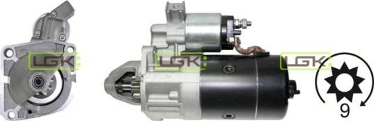 LGK 330503 - Starter autospares.lv