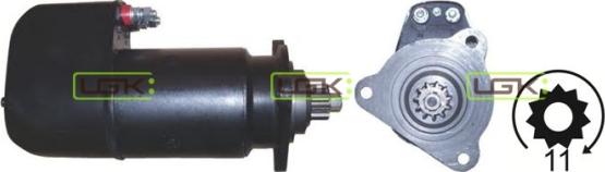 LGK 330654 - Starter autospares.lv