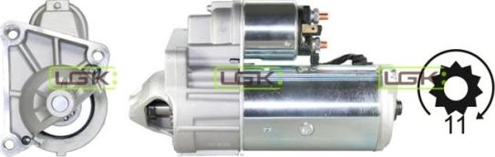 LGK 330836 - Starter autospares.lv