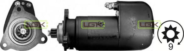LGK 330343 - Starter autospares.lv