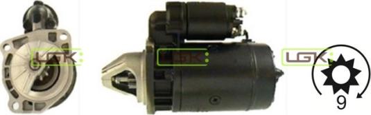 LGK 330266 - Starter autospares.lv