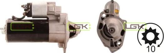 LGK 330735 - Starter autospares.lv