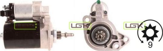 LGK 330770 - Starter autospares.lv