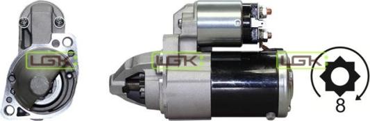 LGK 331445 - Starter autospares.lv