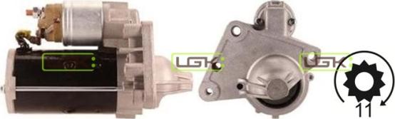 LGK 331454 - Starter autospares.lv