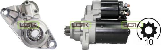 LGK 331456 - Starter autospares.lv