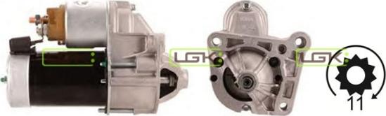 LGK 331465 - Starter autospares.lv